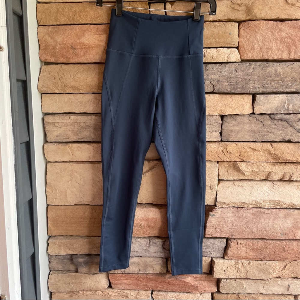 Girlfriend Collective blue leggings Like New XS